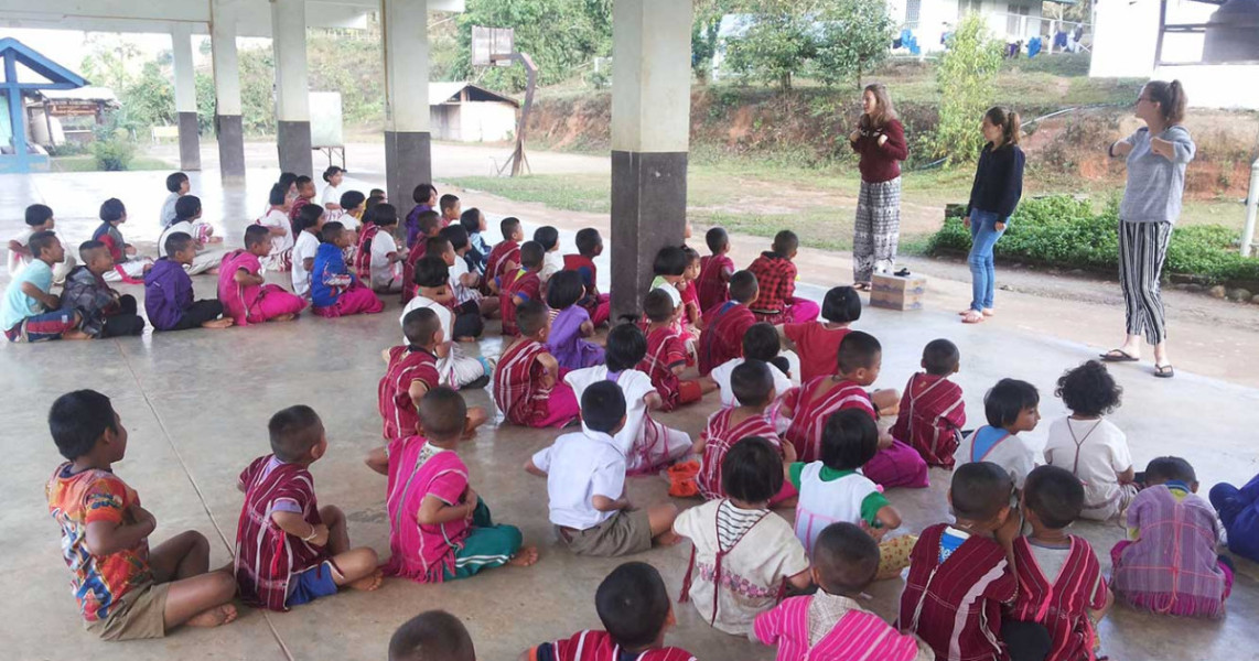  English Camp at Yamokhee School